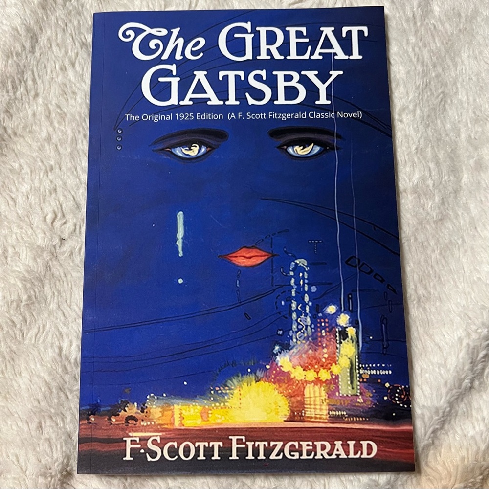 🌴The Great Gatsby by F. Scott Fitzgerald Paperback Book